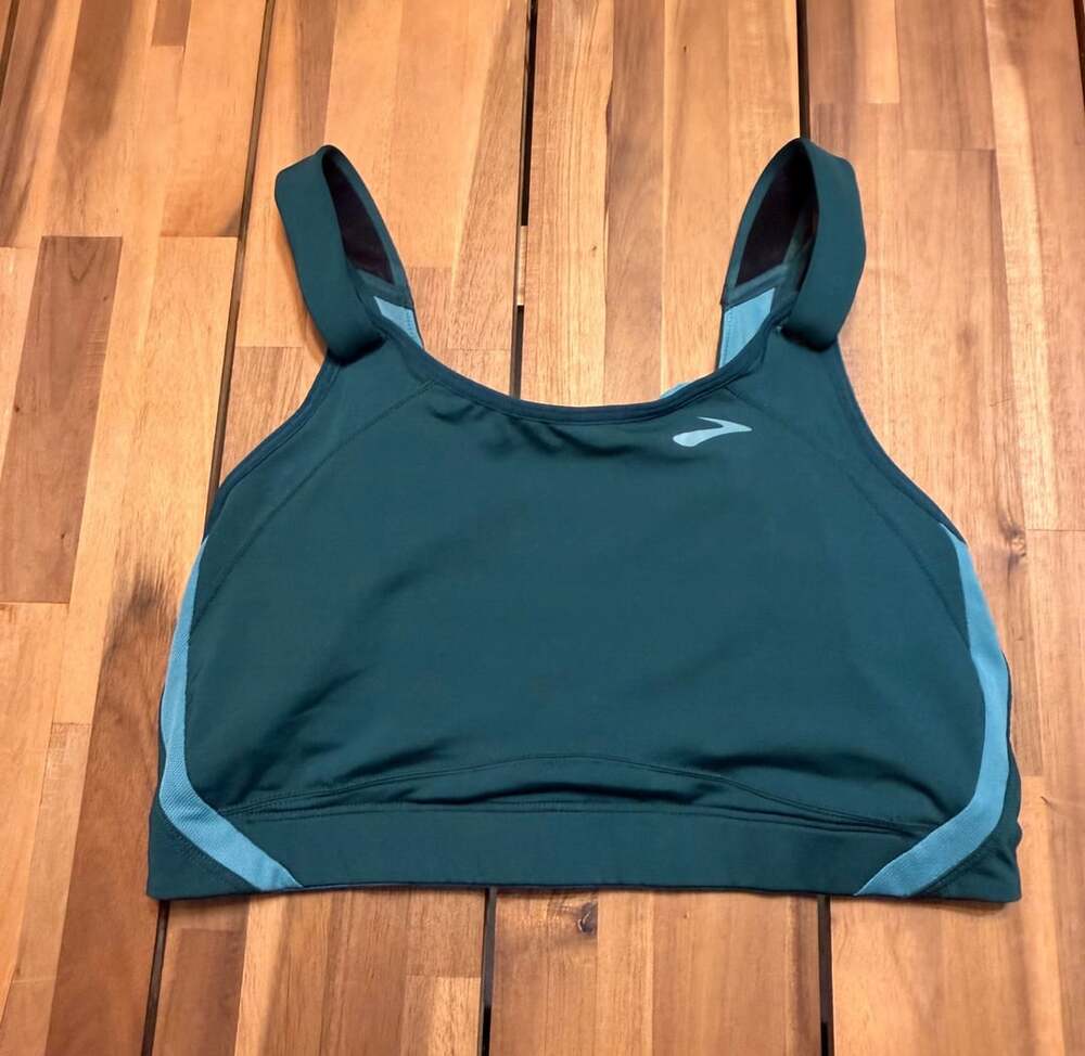 Brooks Jubralee Sports Bra Size 34E Green